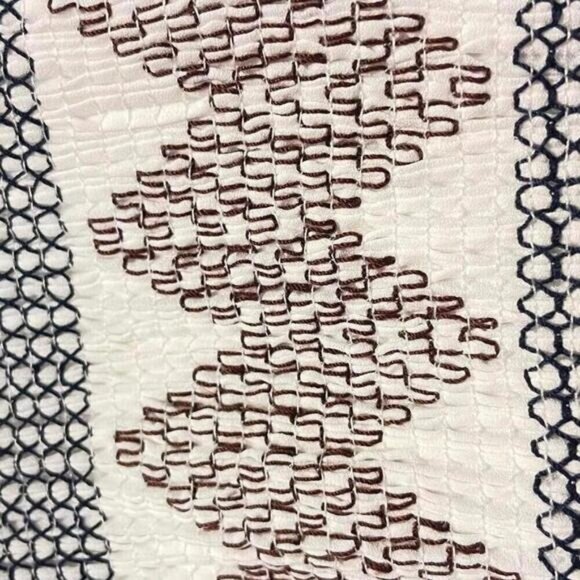 Tory Burch White Sleeveless Wrap Top size 6 - Picture 6 of 7